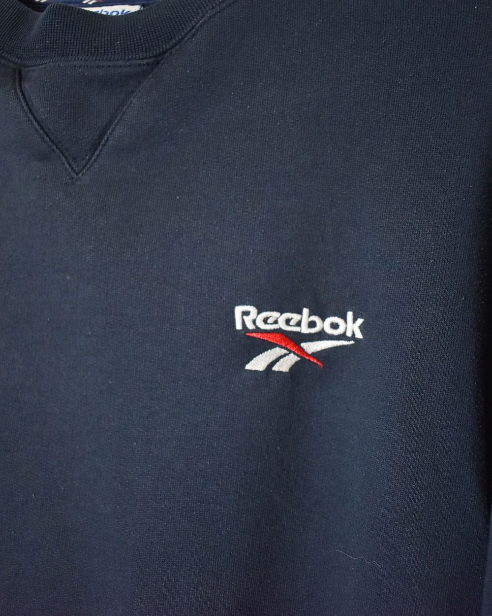 Navy Reebok Sweatshirt - Small
