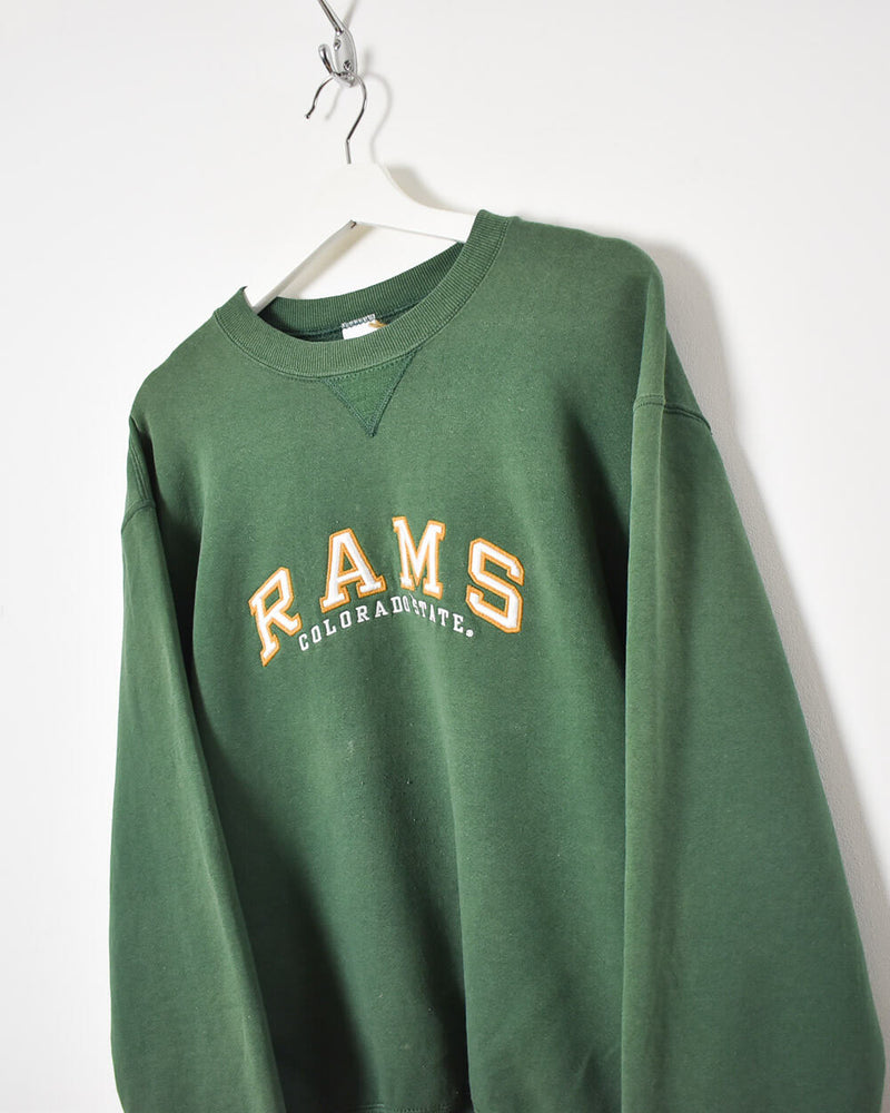 Green Russell Athletic Rams Colorado State Sweatshirt - Medium