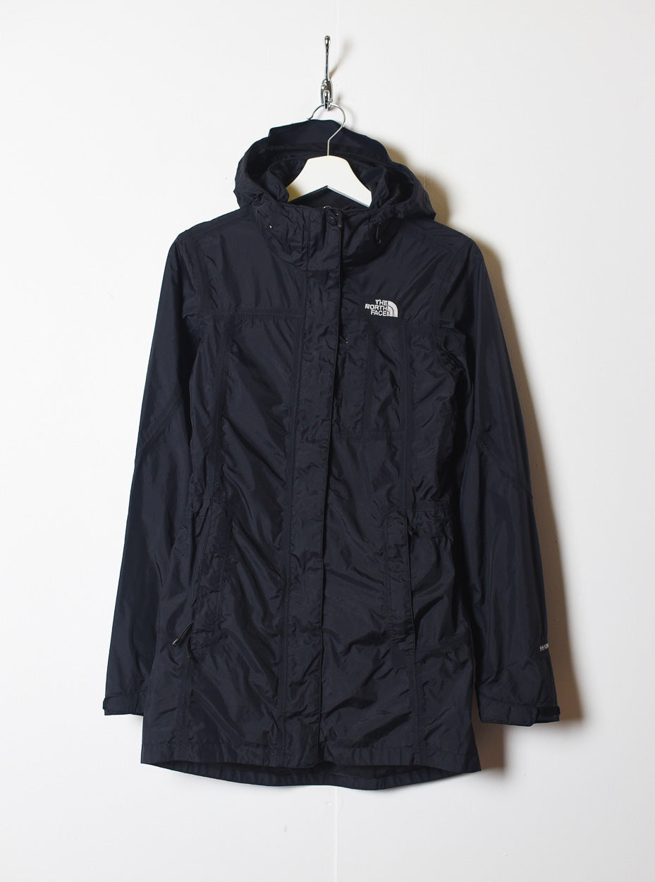 Black The North Face Women's Hooded Long Jacket - X-Small women's
