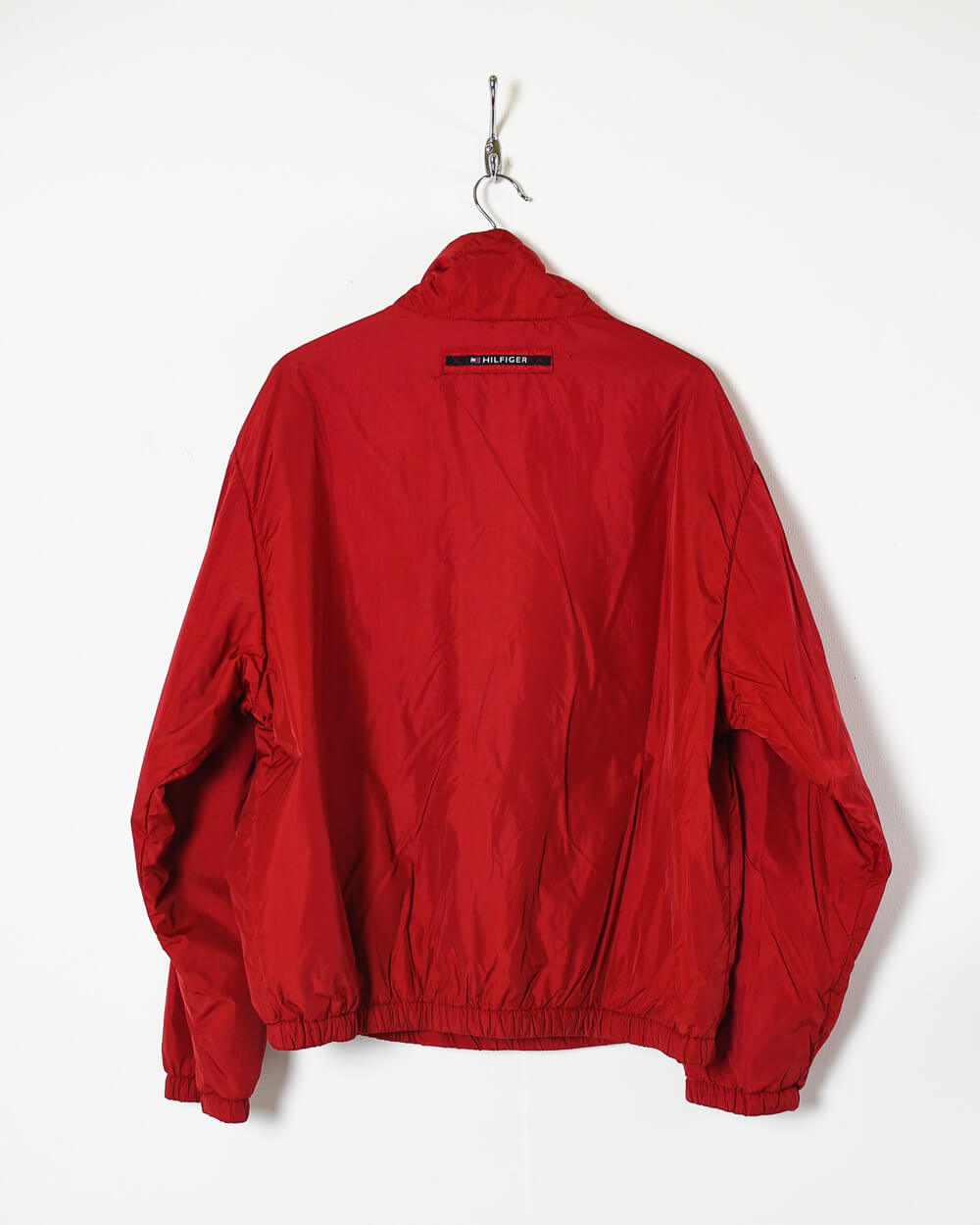 Red Tommy Hilfiger 1/4 Zip Jacket - Large