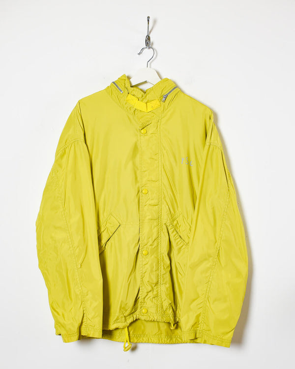 Yellow Yves Saint Laurent Windbreaker Jacket - X-Large