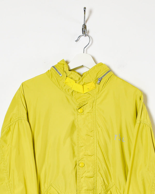Yellow Yves Saint Laurent Windbreaker Jacket - X-Large