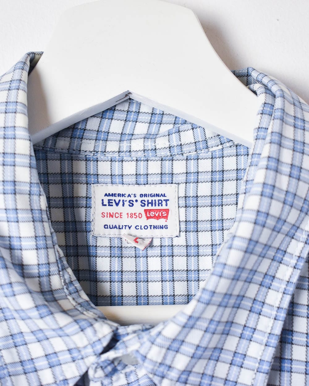 BabyBlue Levi's Short Sleeved Shirt - Large