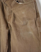 Brown Dickies Carpenter Jeans - W34 L34
