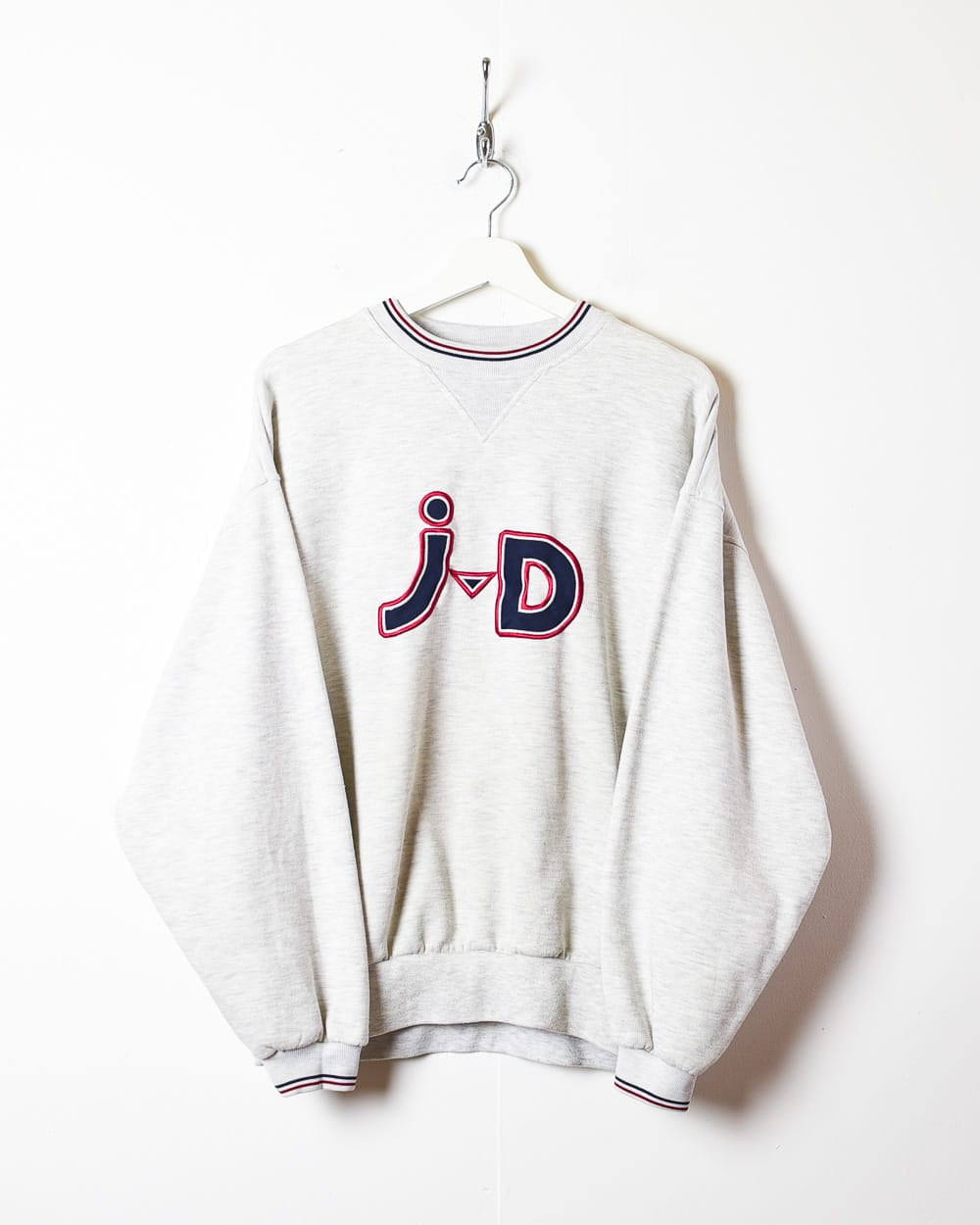 Vintage 00s Stone Reebok JD Sweatshirt - Medium Cotton mix– Domno