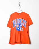 Orange Logo 7 Denver Broncos Graphic T-Shirt - Medium