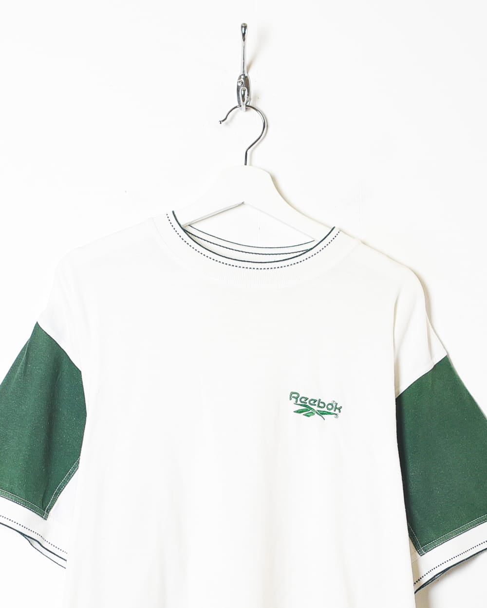 White Reebok T-Shirt - Large