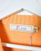 Yellow Paco Sweaters Wool Sweatshirt - X-Small
