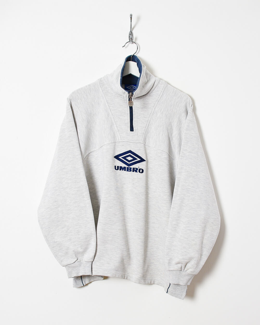 Stone Umbro 1/4 Zip Full Tracksuit - Medium