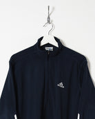 Navy Adidas 1/2 Zip Fleece - Small
