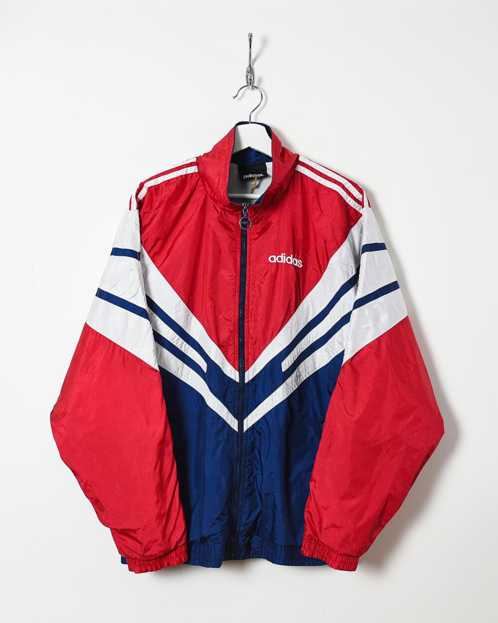 Red Adidas Shell Jacket - Large