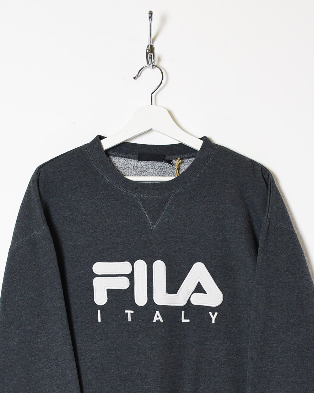 Grey Fila Italy Sweatshirt - X-Large