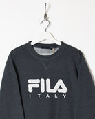 Grey Fila Italy Sweatshirt - X-Large