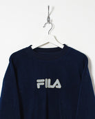 Navy Fila Pullover Fleece - Large