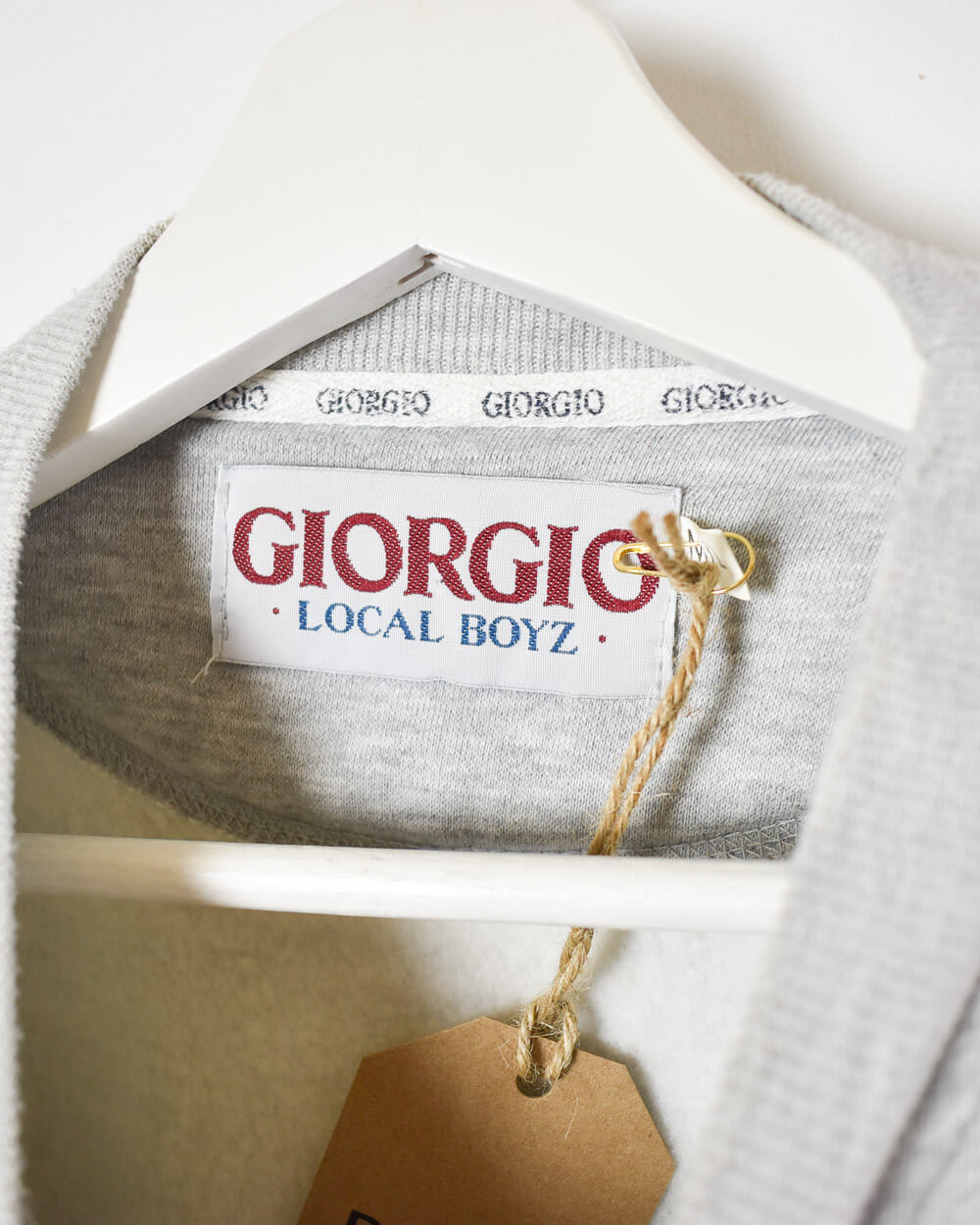 Stone Giorgio Local Boys Trademark Jeans Sweatshirt - Medium