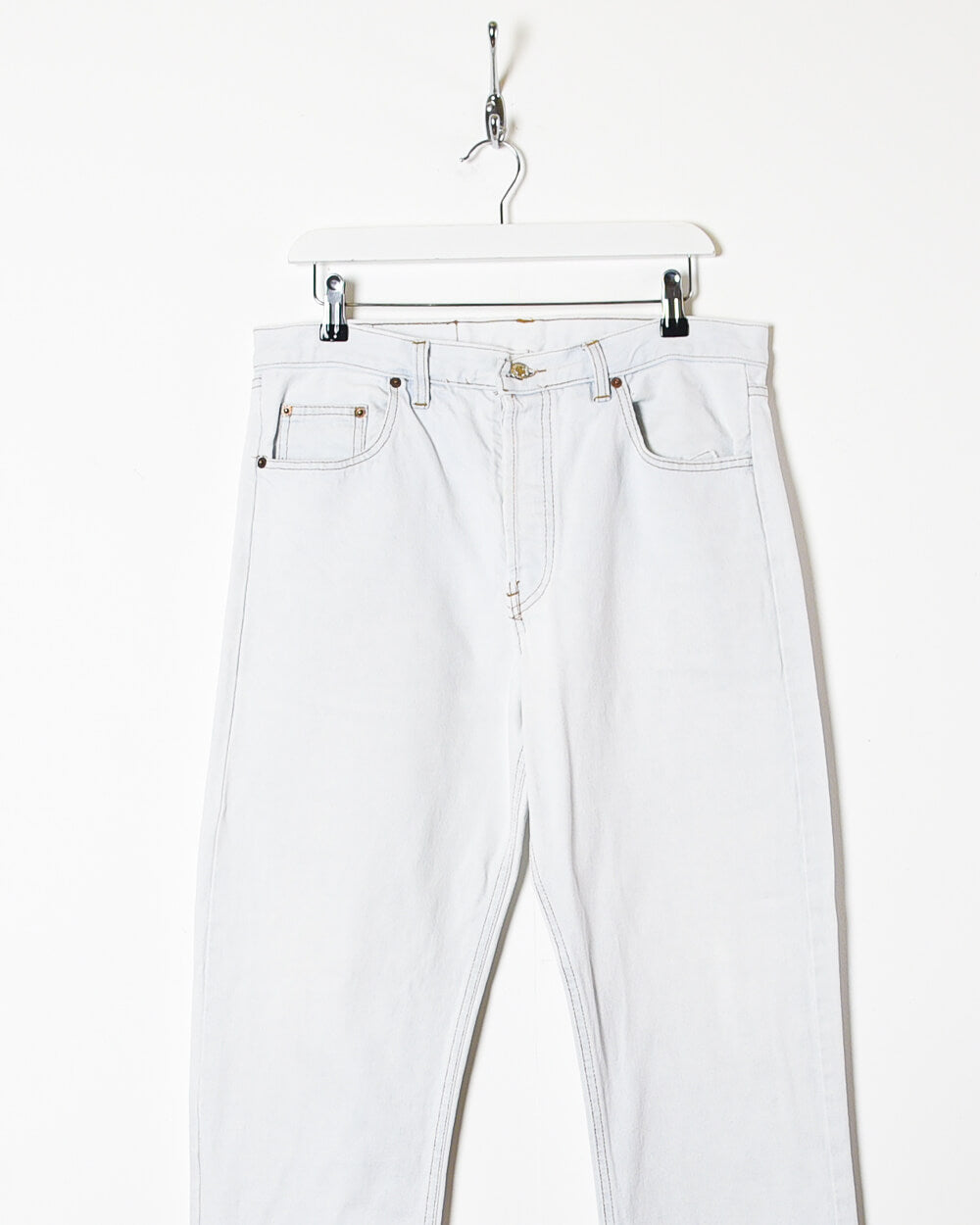 White Levi's Bleached Jeans - W34 L34