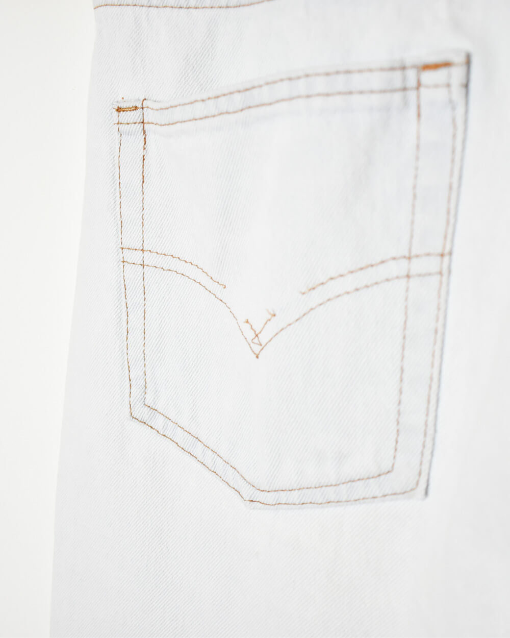 White Levi's Bleached Jeans - W34 L34