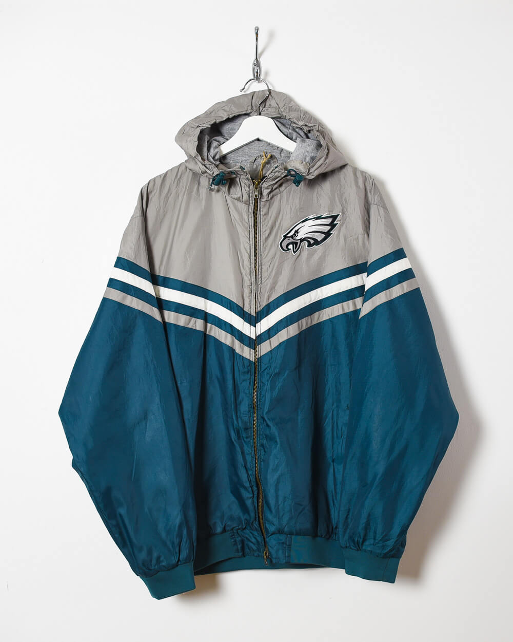 VTG 80s 90s Philadelphia Eagles NFL Starter DOWN Jacket Full Zip