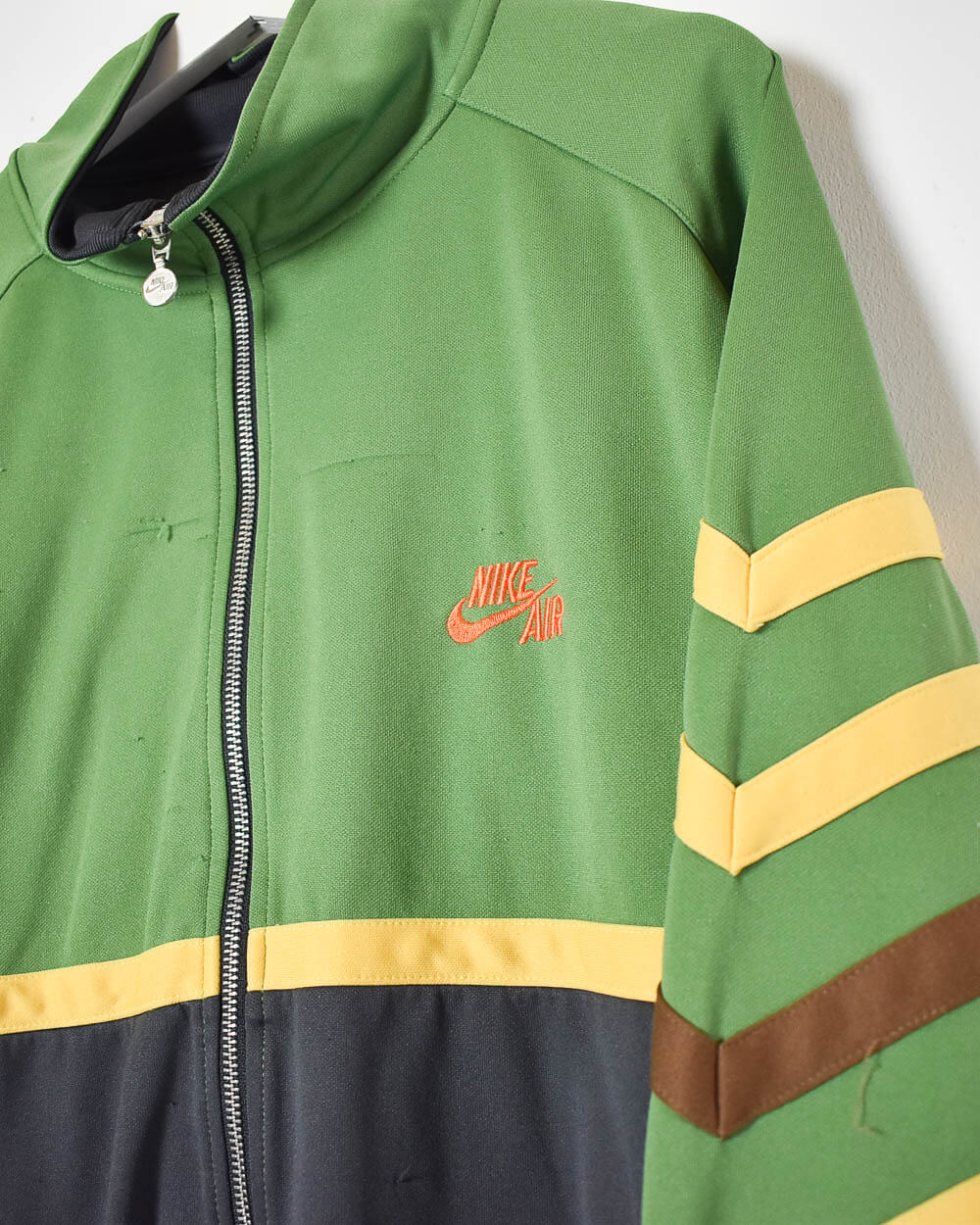 Green Nike Air Tracksuit Top - X-Large