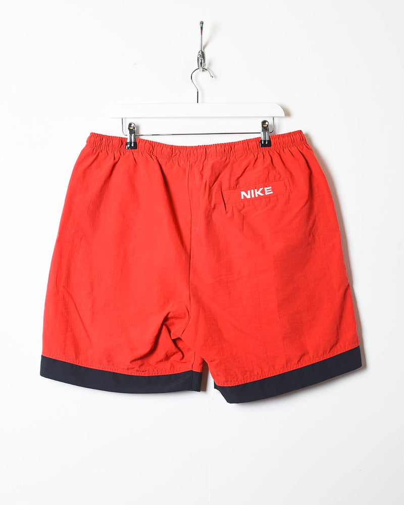 Red Nike Mesh Shorts - X-Large