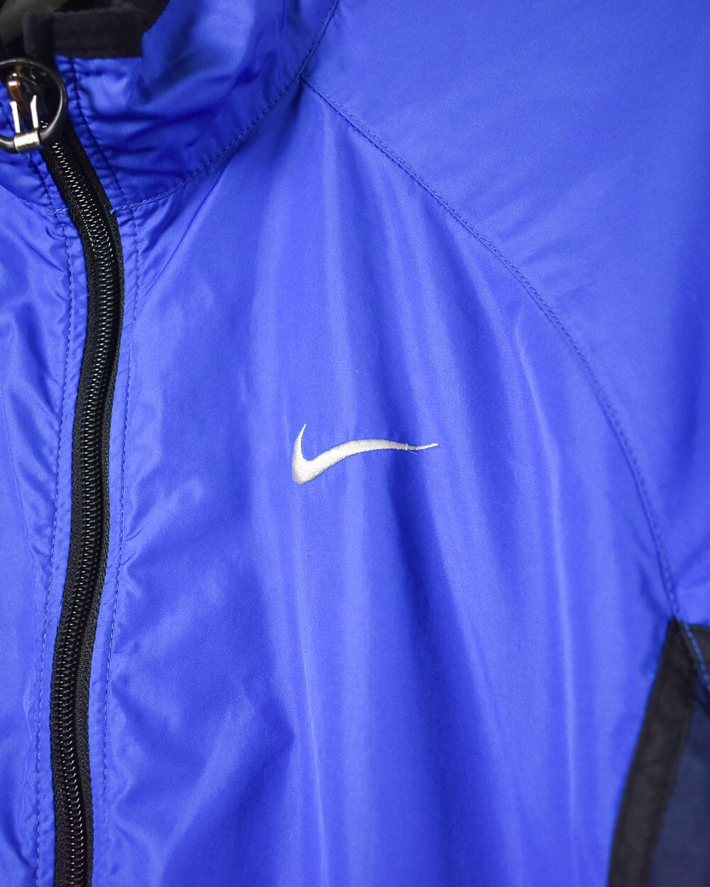 Blue Nike Windbreaker Jacket - Medium