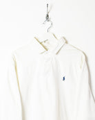 White Polo Ralph Lauren Rugby Shirt - XX-Large