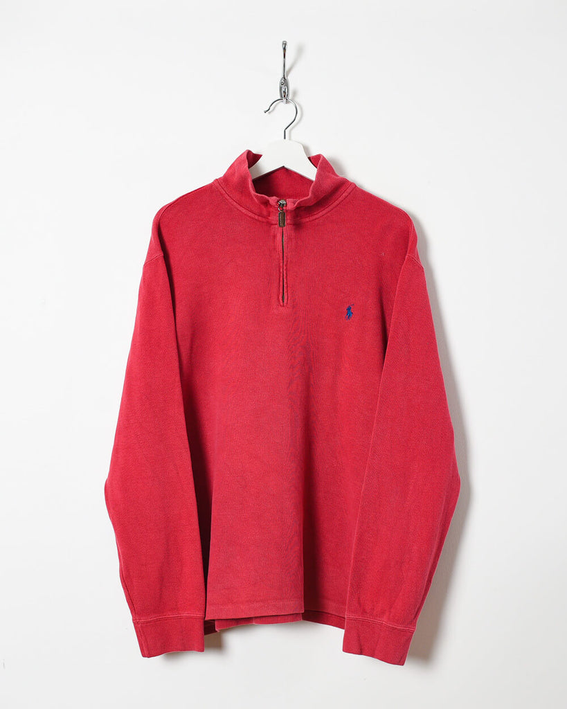 Shop Polo Ralph Lauren LA Dodgers Quarter-Zip Pullover