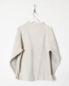 Neutral Reebok Freestyle Women's High Neck Pullover Fleece - Large
