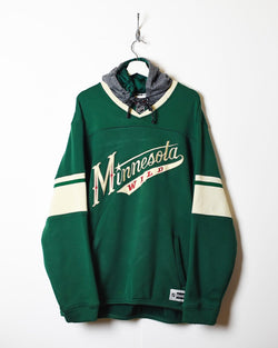 Embroidered Vintage 90s Minnesota Wild Sweatshirt/minnesota 