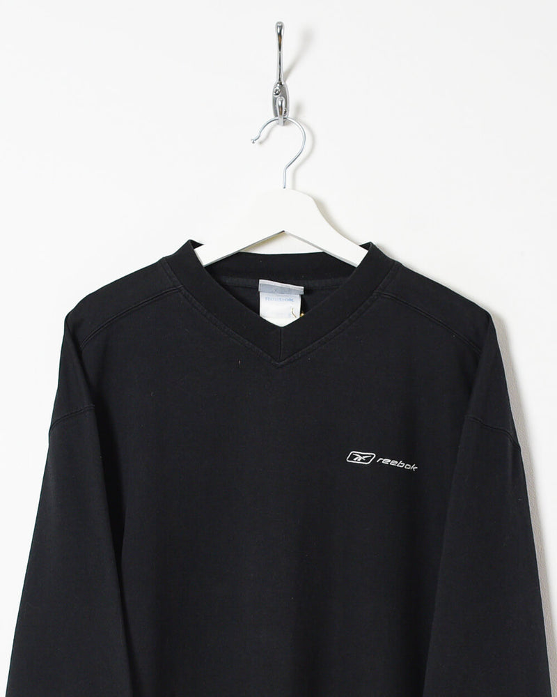 Black Reebok Sweatshirt - Large