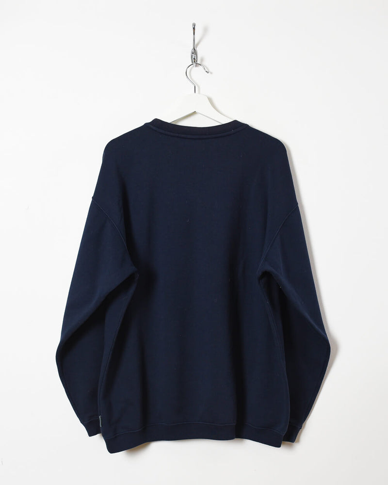 Navy Reebok Sweatshirt - Large