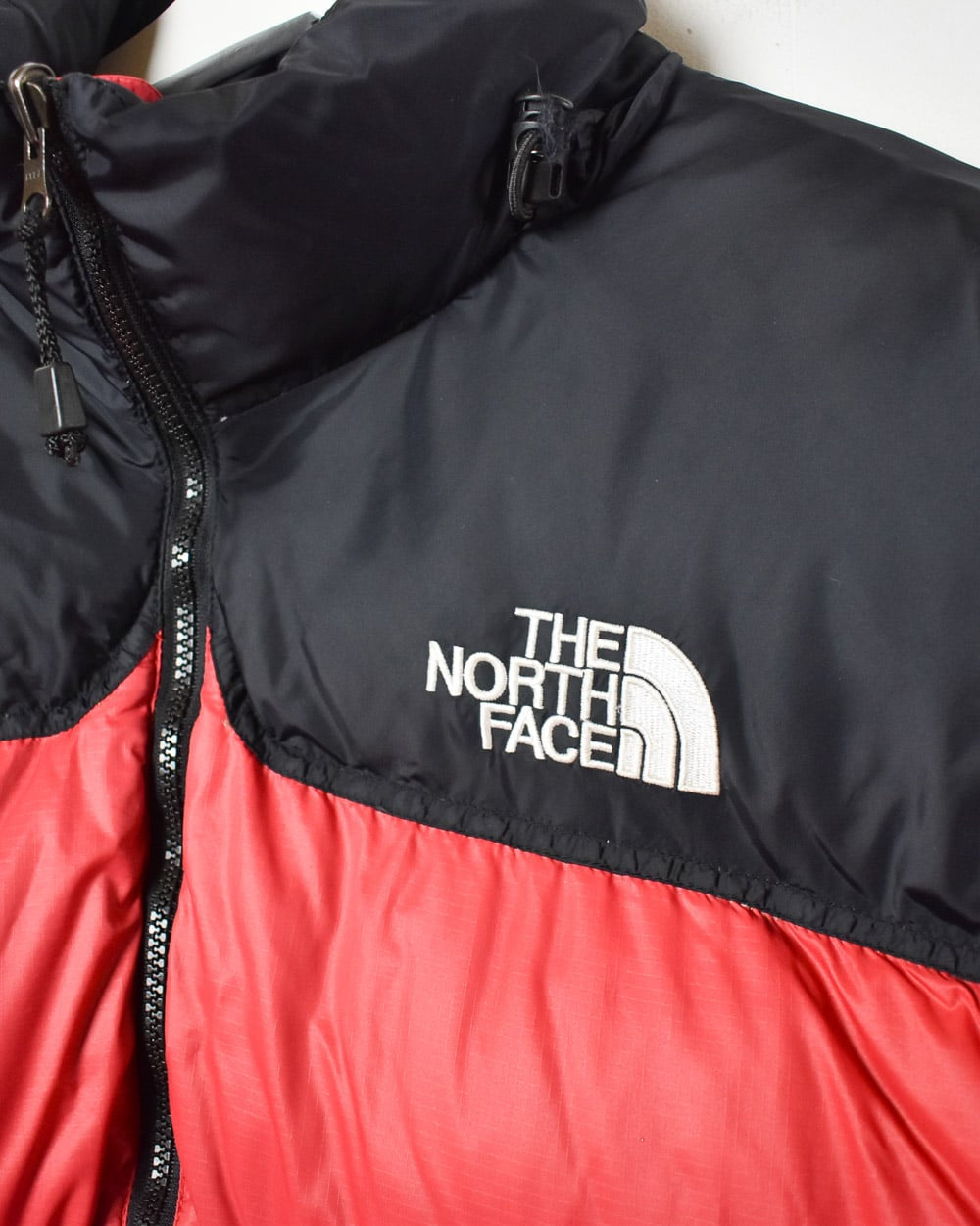 Red The North Face Nuptse 700 Down Puffer Jacket - Large