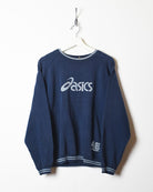 Navy Asics Sweatshirt - Small