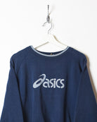 Navy Asics Sweatshirt - Small