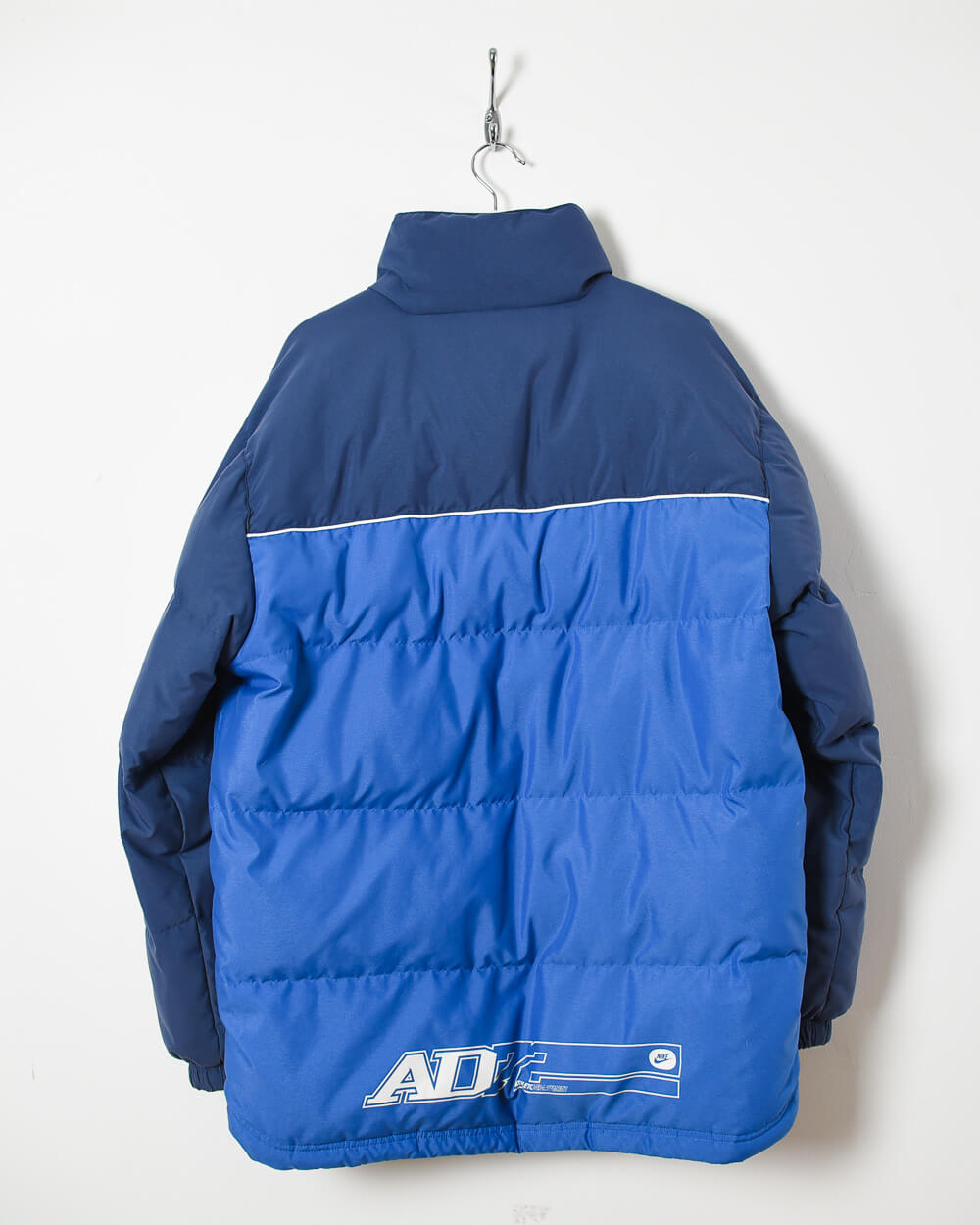 Blue Nike Puffer Jacket - Large