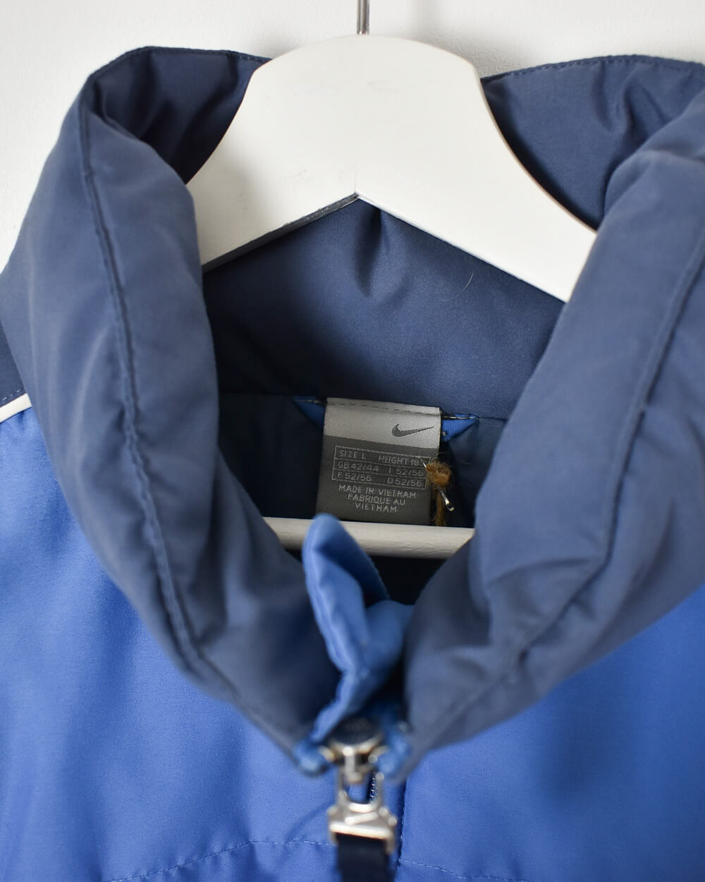 Blue Nike Puffer Jacket - Large