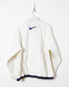 White Nike Windbreaker Jacket - Large