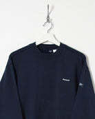 Navy Reebok Sweatshirt - Small