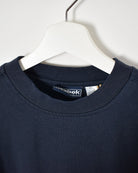 Navy Reebok Sweatshirt - Small