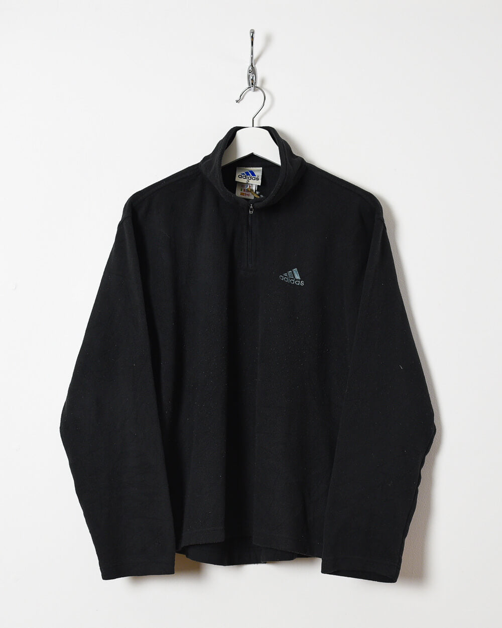 Black Adidas 1/4 Zip Fleece - Small