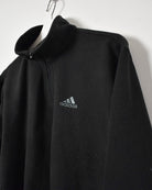 Black Adidas 1/4 Zip Fleece - Small