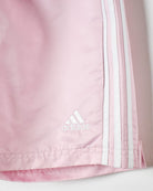 Pink Adidas Mesh Shorts - Small