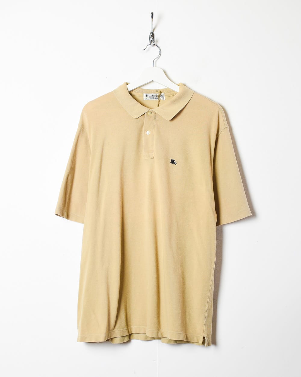 Neutral Burberrys Polo Shirt - Large