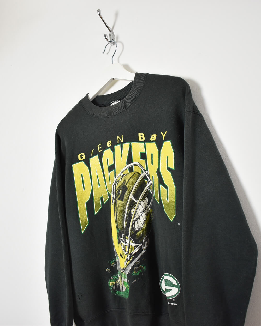 Black Fan Green Bay Packers Sweatshirt - Small