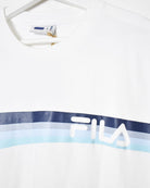 White Fila T-Shirt - Medium