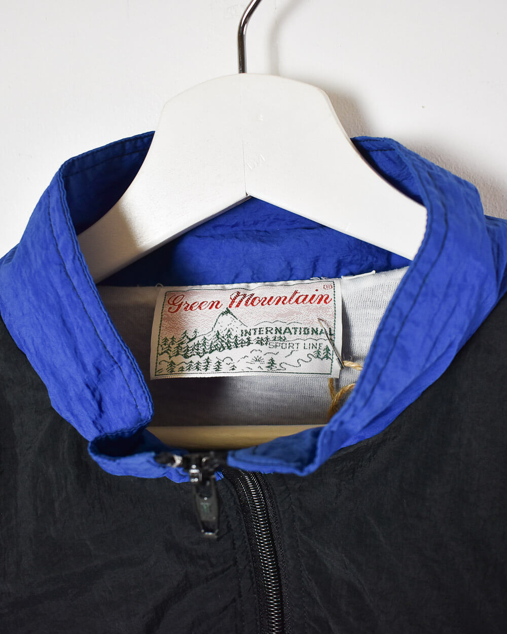 Blue Vintage Festival Shell Jacket - Large