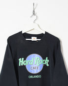 Black Hard Rock Café Orlando Sweatshirt - X-Large