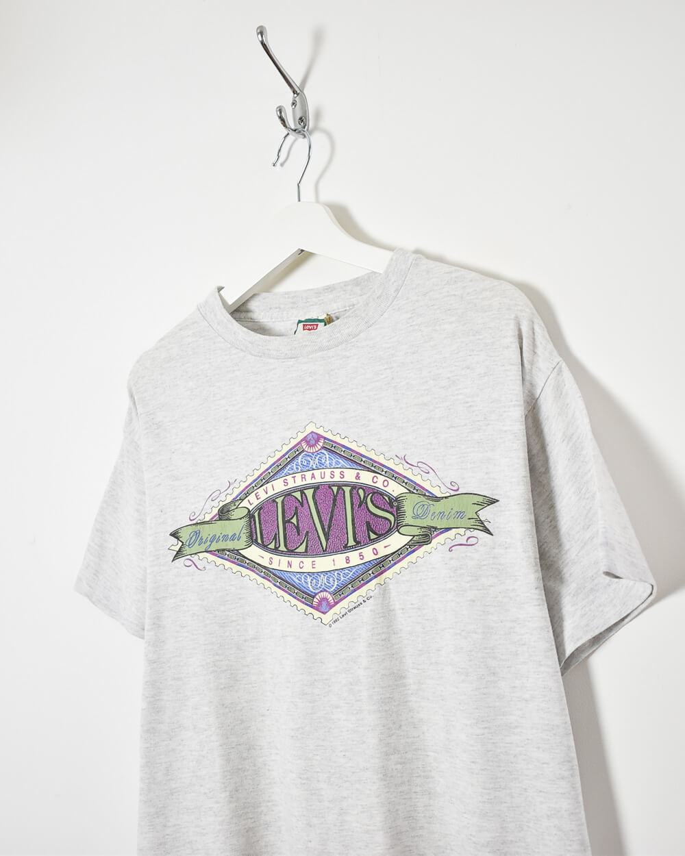 Stone Levi Strauss & Co. Since 1850 T-Shirt - Medium
