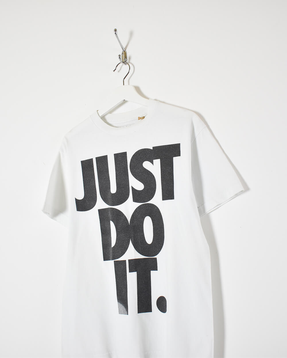White Nike Just Do it T-Shirt - Medium