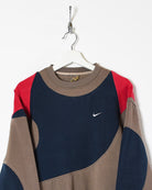 Navy Nike Rework Sweatshirt - Small